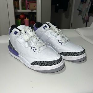 Jordan 3s 'Dark Iris' (GS)